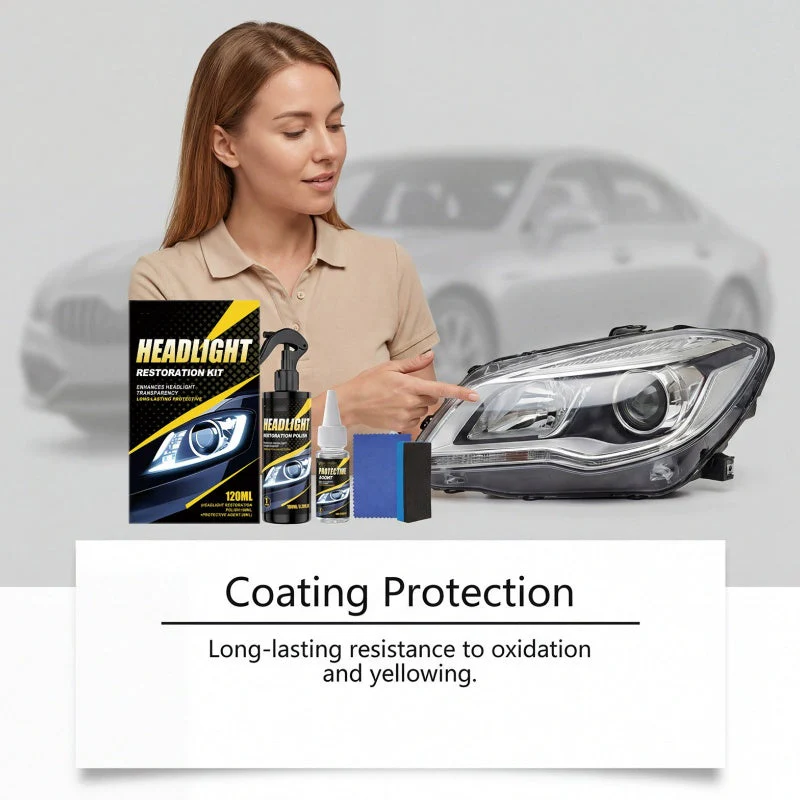 Professional Headlight Polish and Sealant Kit - Image 5