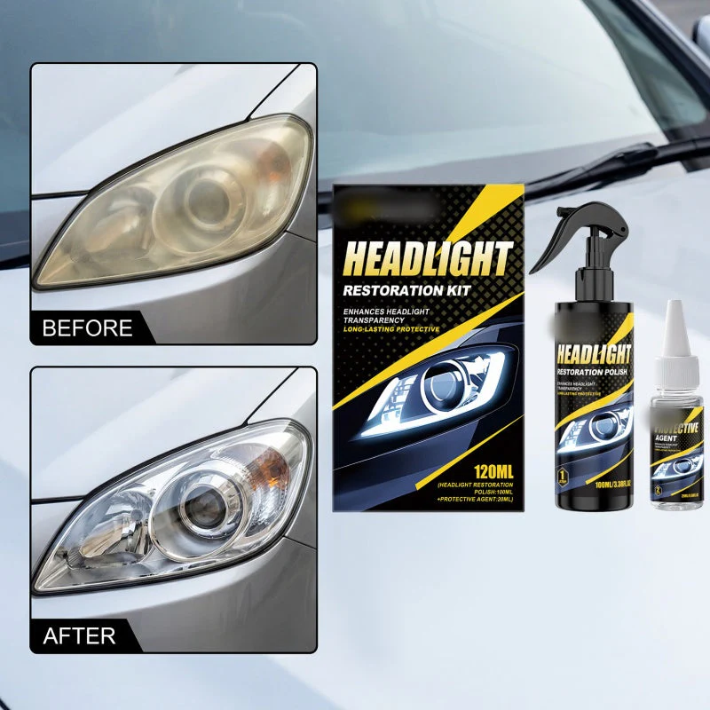 Professional Headlight Polish and Sealant Kit - Image 6