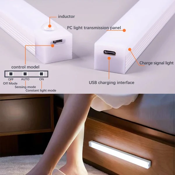 🔥 Punch-free Smart Sensor Magnetic Rechargeable LED Lights - Image 5