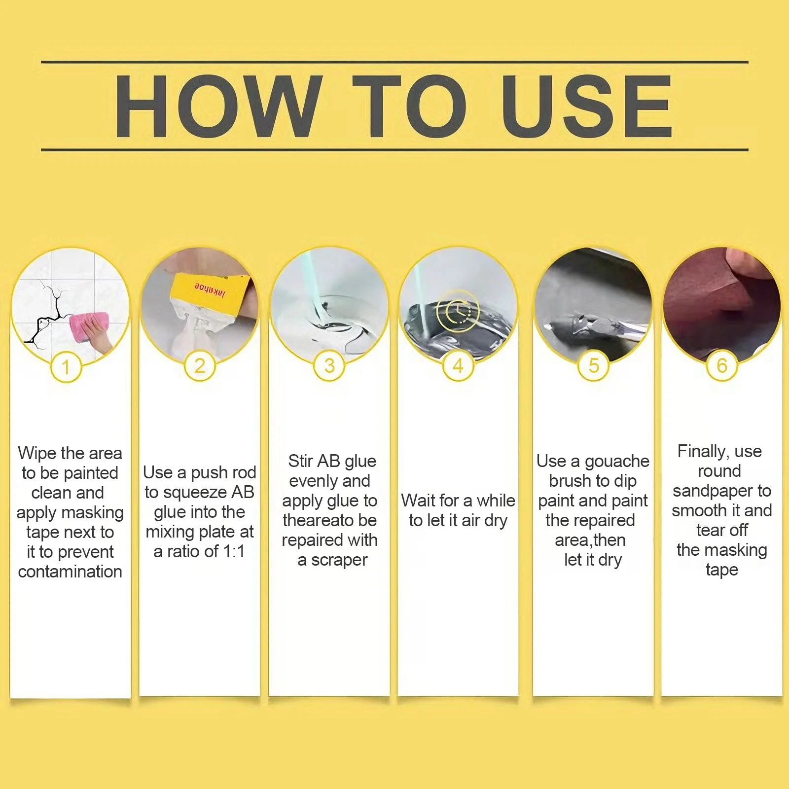 🔥🔧Quick-Drying Tile Repair Glue - Complete Tool Kit for DIY – Fix Cracks Permanently in Minutes!✨ - Image 3