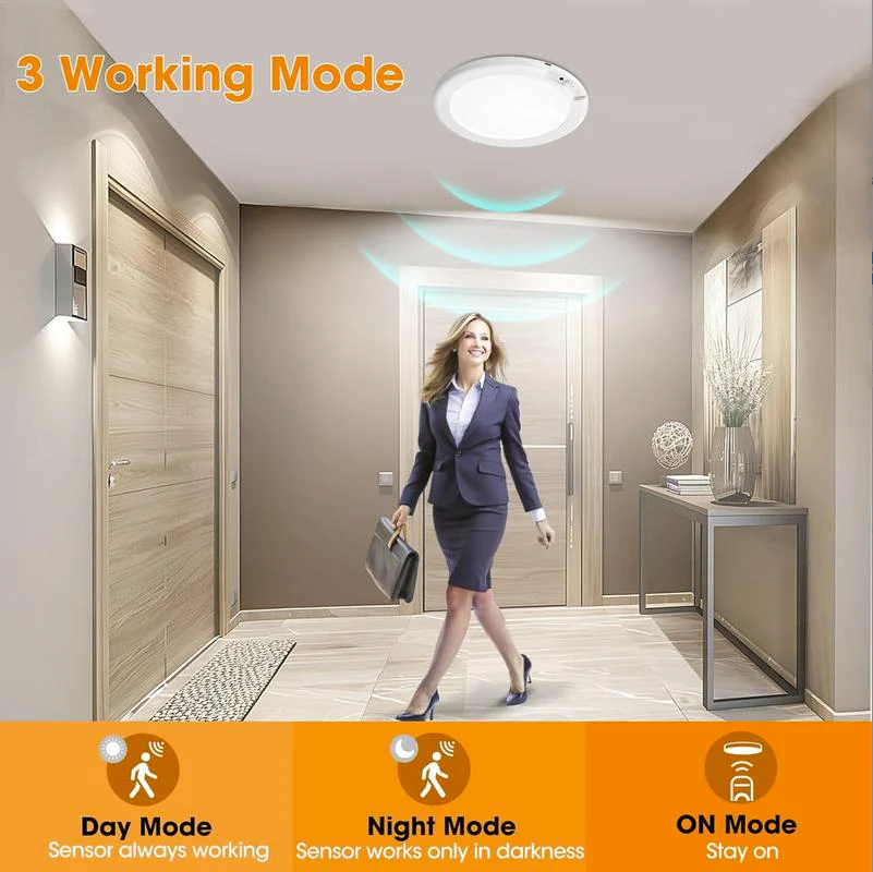 🔥Rechargeable Motion Sensor Ceiling Light with Remote - Image 3