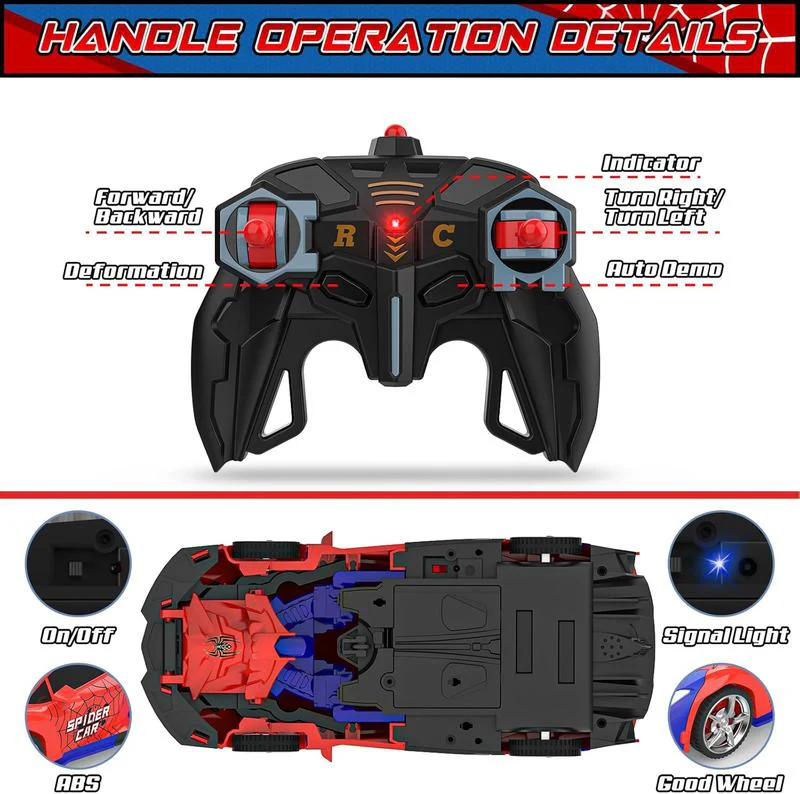 Remote Control Transforming Robot Car - Image 4
