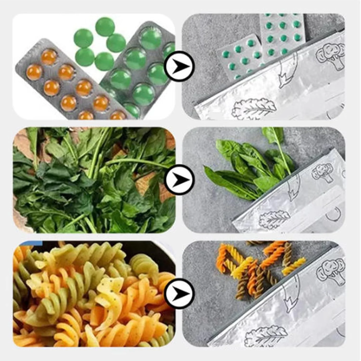 Reusable Aluminum Foil Freshness Seal Bags 🍴✨(1 Set 10 PCS) - Image 8