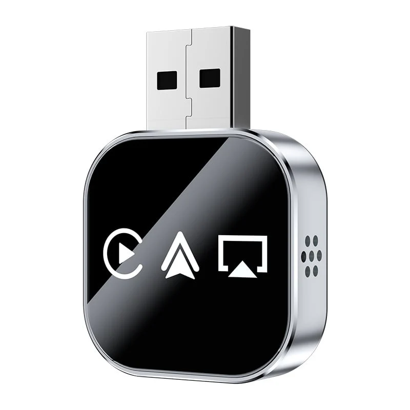 2026 Upgrade 3 in 1 Screen Mirror iOS & Android Phone, wired to wireless Carplay adapter - Image 5