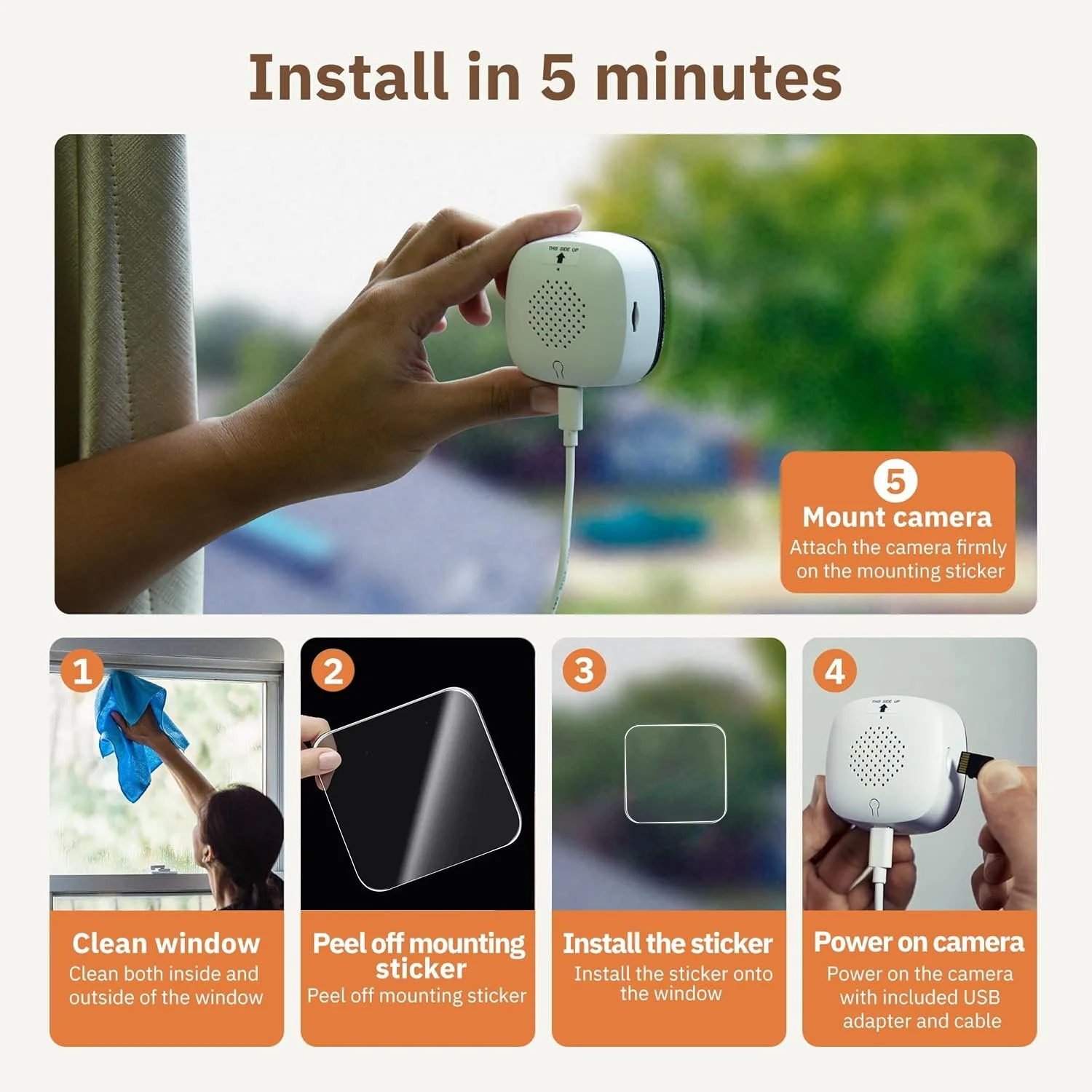 🔥 crystal-clear 2K security camera 🎥 Color Night Vision 🌙 24/7 Recording & Smart Alerts 🚨 Easy Install! 🔒 - Image 5