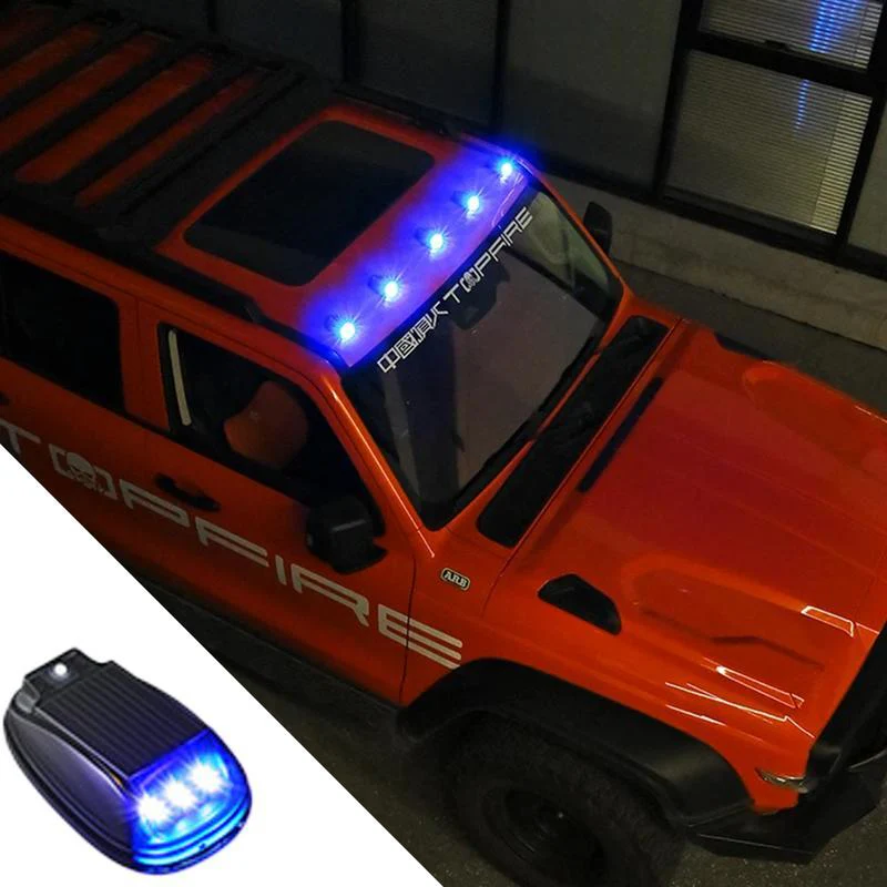 Solar Car Roof RGB Strobe Light - Image 5