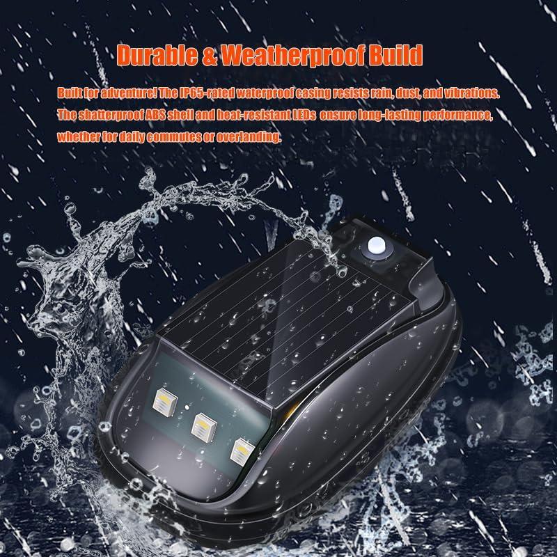 Solar Car Roof RGB Strobe Light - Image 6