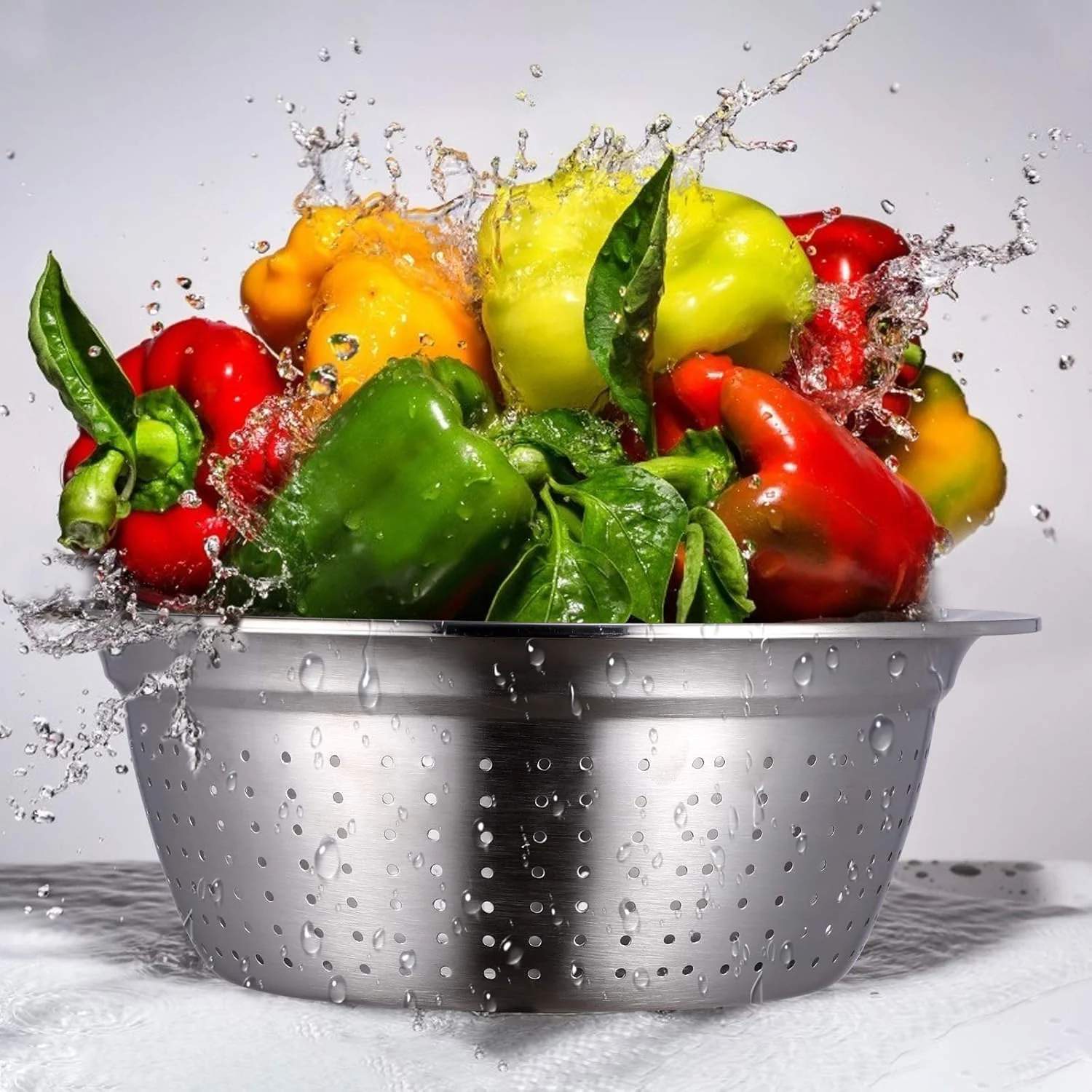 Stainless Steel Grater with Drain Basket🥕🥗 - Image 14