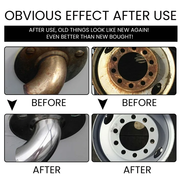 🔥🔥Stainless Steel Plating Rust Remover, Multi-purpose Rust Car Paint, Car Rust Paint - Image 5