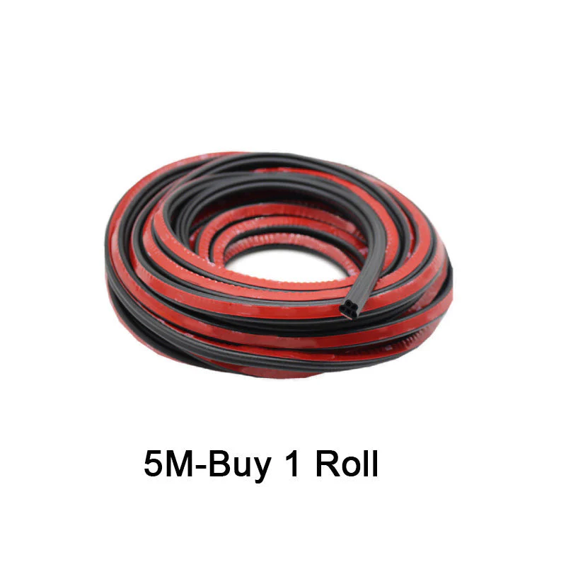 Car Noise Reduction Dust-proof Rubber Seal Strip - Image 4