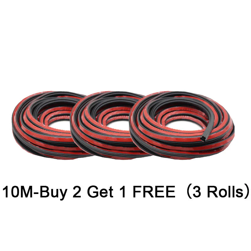 Car Noise Reduction Dust-proof Rubber Seal Strip - Image 5