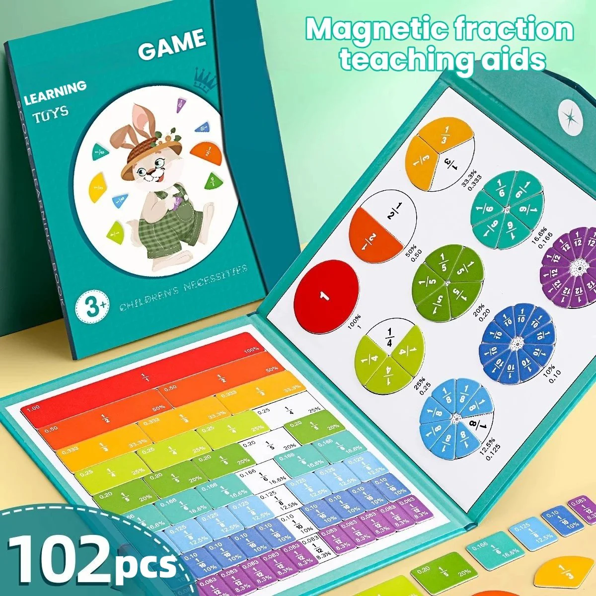 āTIKTROVE Magnetic Math Master Set - 102 pcs!