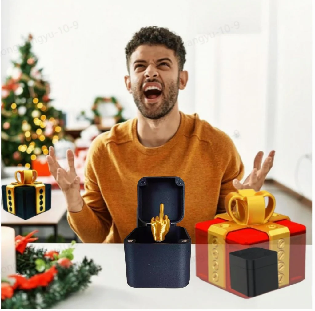 🎁 The Prank Box – Hilarious Screw Challenge with Middle Finger Surprise 🤪🖕 - Image 3
