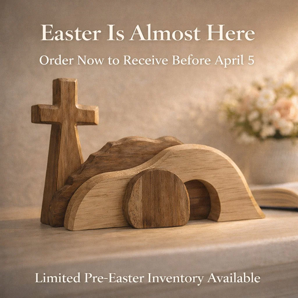🔥The Wooden Resurrection Cross & Empty Tomb That Reminds Your Family What Easter Is Really About - Image 6