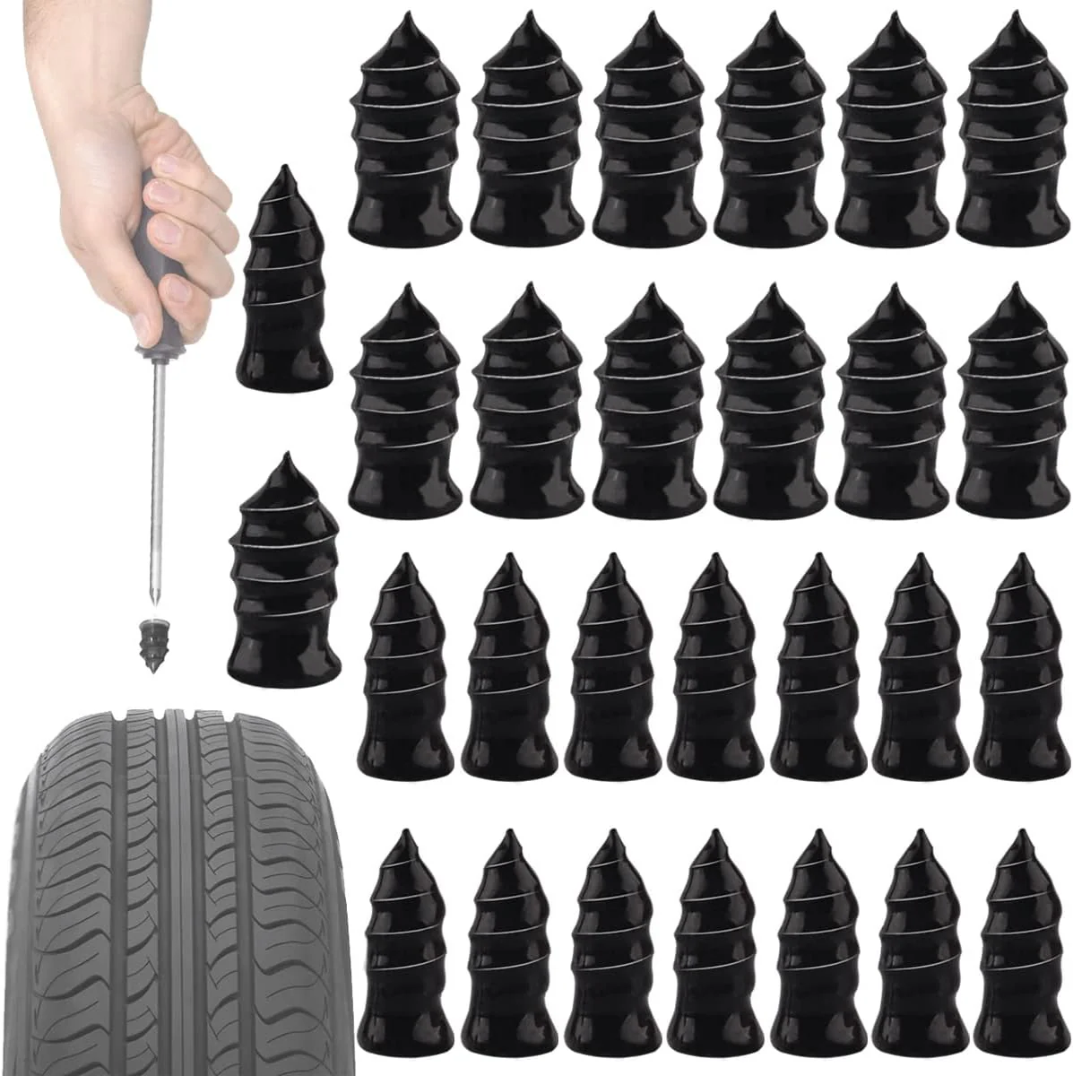 🔥Tire Repair Rubber Nail🚚BUY MORE SAVE MORE - Image 10