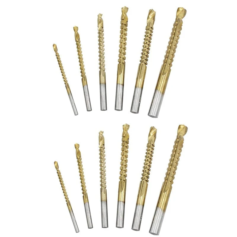 Twist Drill Bit Set Power Tool Accessories(6 Pcs ) - Image 2