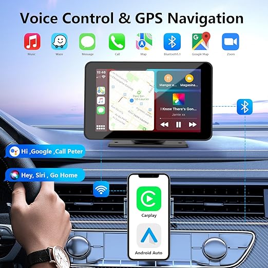 🔥Upgraded Wireless CarPlay Screen for Andriod & Iphone - Image 2