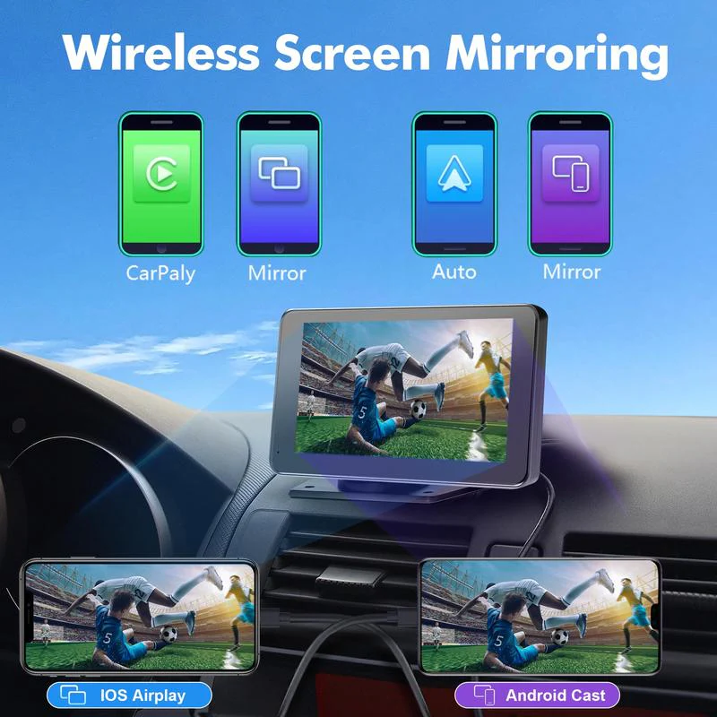 🔥Upgraded Wireless CarPlay Screen for Andriod & Iphone - Image 8