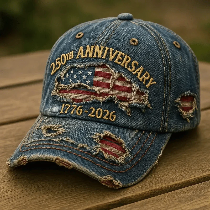 US 250th Anniversary Casual Print Hat - Image 2