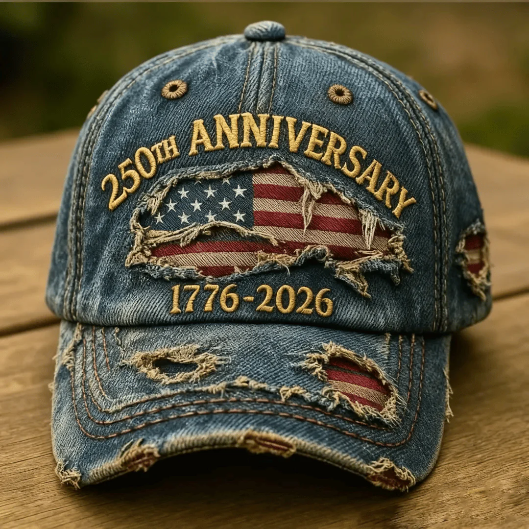 US 250th Anniversary Casual Print Hat - Image 3