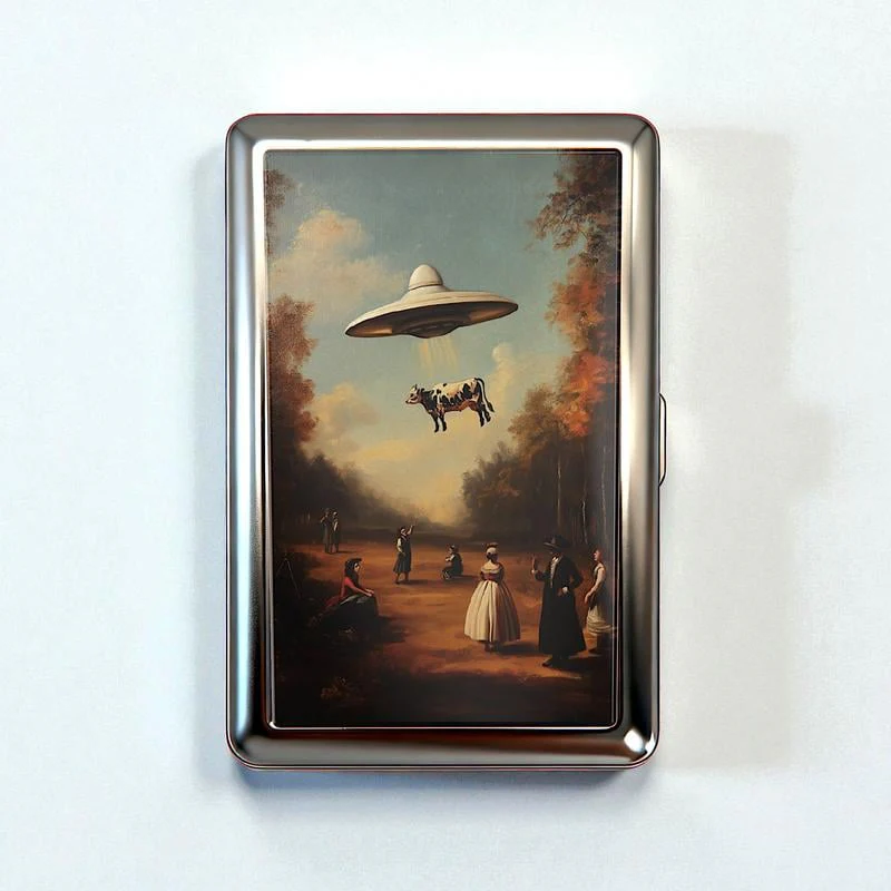 🛡️Vintage Art Deco Versatile Card & Cash Case With RFID Protection - Image 10