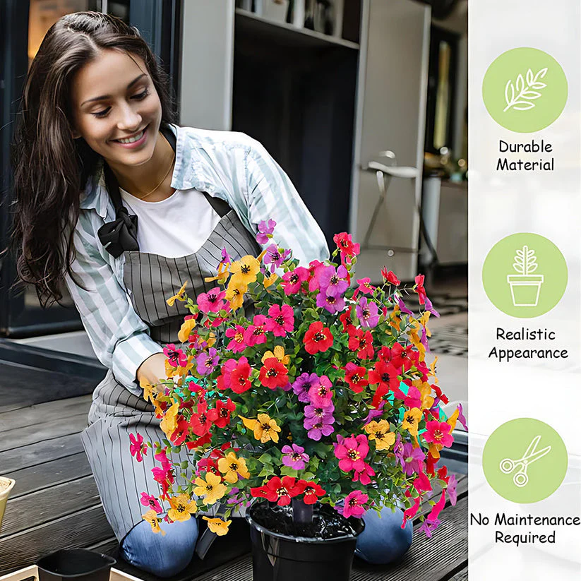 💐No-Fade Outdoor Hanging Flowers🌸☀️– Effortless Beauty - Image 2