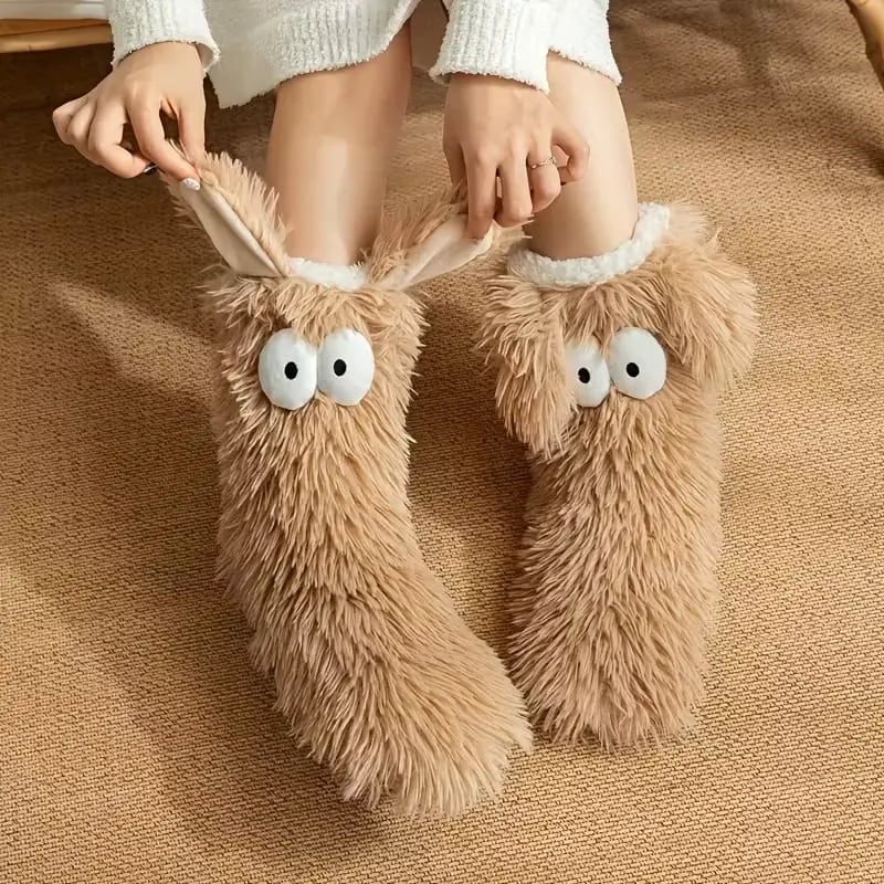 Women's Plush Slippers Socks - Image 3
