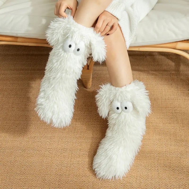 Women's Plush Slippers Socks - Image 4